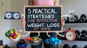 5 Practical Strategies for Effective Weight Loss at Home